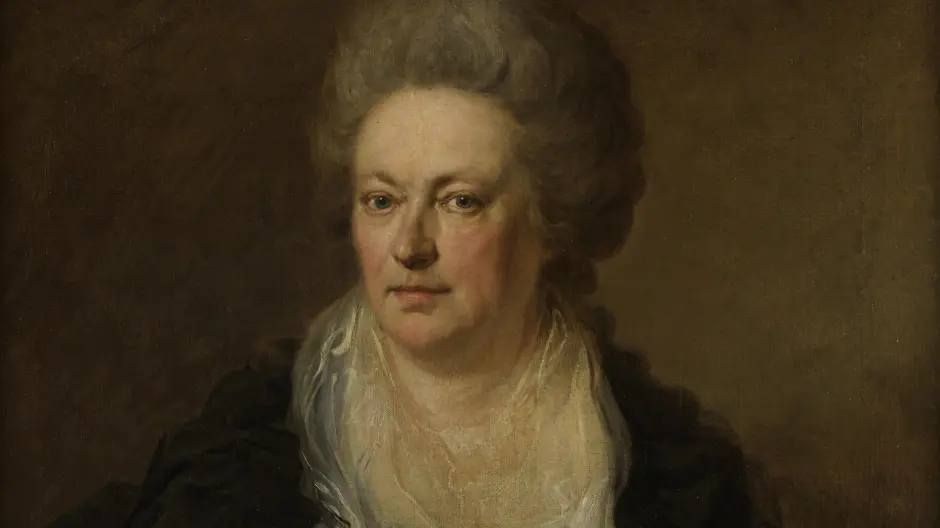 Anna Barbara Gignoux (1725-1796), noch präsent im Stadtbild durch das Gignoux-Haus. Foto: Städtische Kunstsammlungen